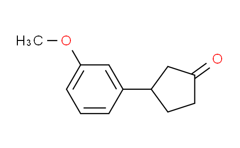 CAS No. 171046-94-9, 3-(3-Methoxyphenyl)cyclopentanone