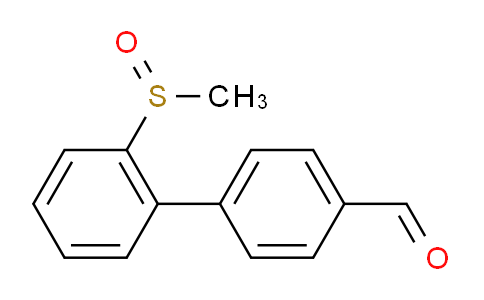 CAS No. 1171155-44-4, 2'-(Methylsulfinyl)-[1,1'-biphenyl]-4-carbaldehyde