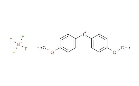 CAS No. 1426-58-0, Bis(4-methoxyphenyl)iodonium tetrafluoroborate
