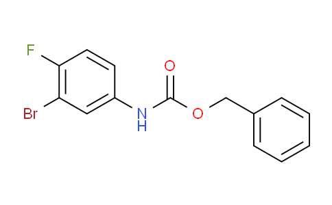 CAS No. 1256633-39-2, Benzyl (3-bromo-4-fluorophenyl)carbamate
