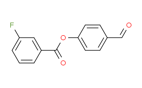 CAS No. 332929-49-4, 4-Formylphenyl 3-fluorobenzoate