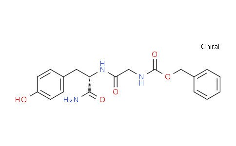 CAS No. 17263-44-4, (S)-Benzyl (2-((1-amino-3-(4-hydroxyphenyl)-1-oxopropan-2-yl)amino)-2-oxoethyl)carbamate