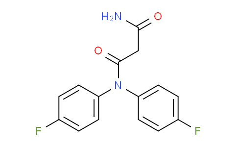 CAS No. 1677-29-8, N1,N1-Bis(4-fluorophenyl)malonamide