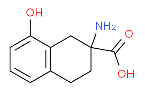 CAS No. 168628-97-5, 2-Amino-8-hydroxy-1,2,3,4-tetrahydronaphthalene-2-carboxylic acid