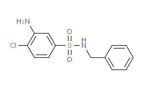 CAS No. 1036602-99-9, 3-Amino-N-benzyl-4-chlorobenzenesulfonamide