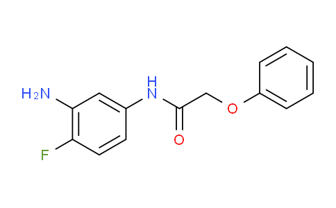 CAS No. 953716-39-7, N-(3-Amino-4-fluorophenyl)-2-phenoxyacetamide