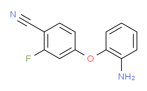 CAS No. 1188264-32-5, 4-(2-Aminophenoxy)-2-fluorobenzonitrile