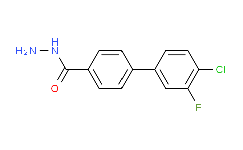 CAS No. 1186404-82-9, 4'-Chloro-3'-fluoro-[1,1'-biphenyl]-4-carbohydrazide