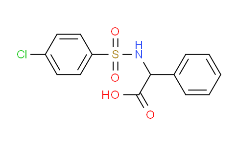 CAS No. 117309-47-4, 2-(4-Chlorophenylsulfonamido)-2-phenylacetic acid