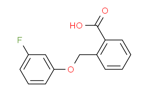 CAS No. 114312-47-9, 2-((3-Fluorophenoxy)methyl)benzoic acid
