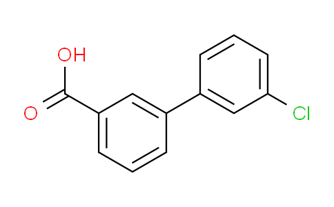 CAS No. 168619-06-5, 3'-Chloro-[1,1'-biphenyl]-3-carboxylic acid