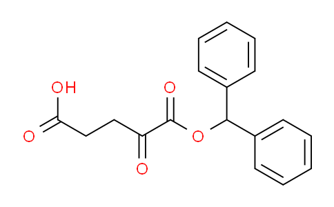 CAS No. 108050-22-2, 5-(Benzhydryloxy)-4,5-dioxopentanoic acid