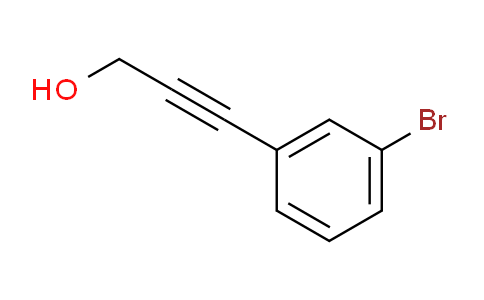 CAS No. 170859-80-0, 3-(3-Bromophenyl)prop-2-yn-1-ol