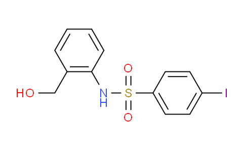 CAS No. 952182-65-9, N-(2-(Hydroxymethyl)phenyl)-4-iodobenzenesulfonamide