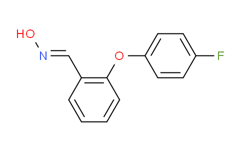 CAS No. 449778-79-4, 2-(4-Fluorophenoxy)benzaldehyde oxime