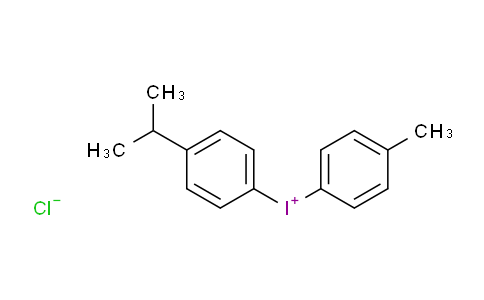 CAS No. 178233-70-0, (4-methylphenyl)-(4-propan-2-ylphenyl)iodanium,chloride