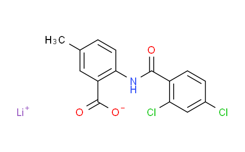 CAS No. 1233025-24-5, Lithium 2-(2,4-dichlorobenzamido)-5-methylbenzoate