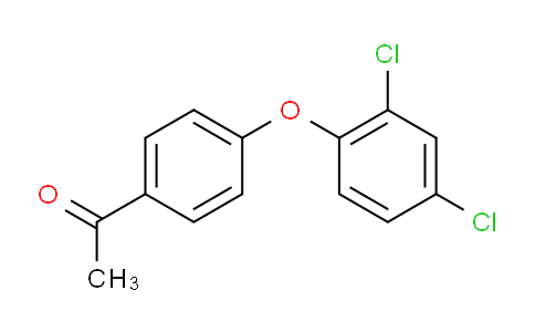 CAS No. 129644-21-9, 1-(4-(2,4-Dichlorophenoxy)phenyl)ethanone