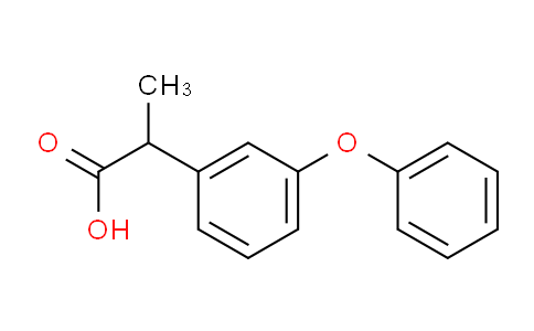 CAS No. 31879-05-7, 2-(3-Phenoxyphenyl)propanoic acid