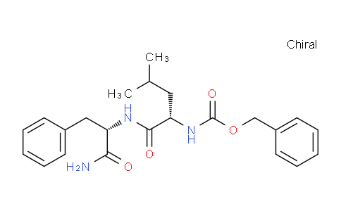 CAS No. 13171-96-5, Benzyl ((S)-1-(((S)-1-amino-1-oxo-3-phenylpropan-2-yl)amino)-4-methyl-1-oxopentan-2-yl)carbamate
