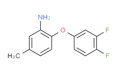 CAS No. 946773-98-4, 2-(3,4-Difluorophenoxy)-5-methylaniline
