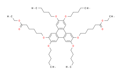 CAS No. 1155814-19-9, Diethyl 6,6'-((3,6,10,11-tetrakis(pentyloxy)triphenylene-2,7-diyl)bis(oxy))dihexanoate