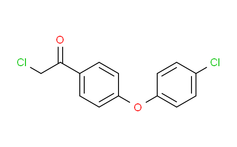 CAS No. 13221-80-2, 2-Chloro-1-(4-(4-chlorophenoxy)phenyl)ethan-1-one