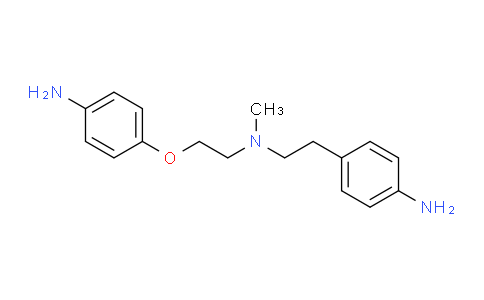 CAS No. 115256-13-8, 4-(2-((4-Aminophenethyl)(methyl)amino)ethoxy)aniline
