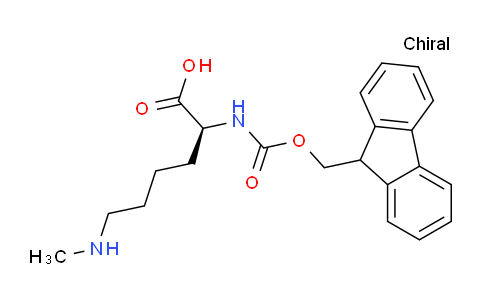 CAS No. 951695-86-6, (S)-2-((((9H-Fluoren-9-yl)methoxy)carbonyl)amino)-6-(methylamino)hexanoic acid