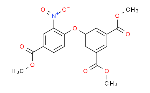 CAS No. 100596-39-2, Dimethyl 5-(4-(methoxycarbonyl)-2-nitrophenoxy)isophthalate