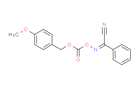 CAS No. 59577-32-1, 2-(4-Methoxybenzyloxycarbonyloxyimino)-2-phenylacetonitrile
