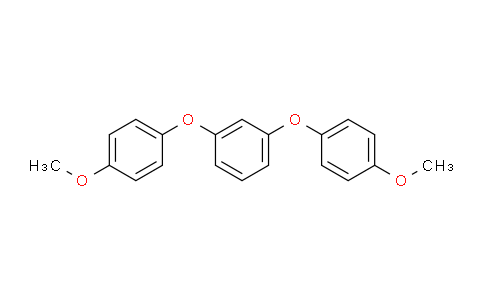 CAS No. 13118-91-7, 1,3-Bis(4-methoxyphenoxy)benzene