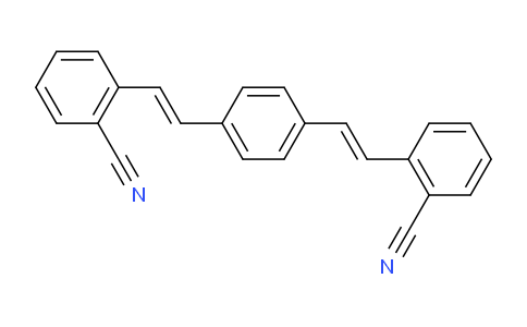 CAS No. 13001-39-3, 2,2'-(1,4-Phenylenebis(ethene-2,1-diyl))dibenzonitrile