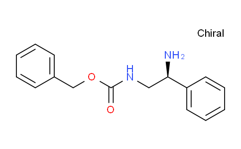 CAS No. 1041261-05-5, (S)-Benzyl (2-amino-2-phenylethyl)carbamate