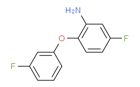 CAS No. 937596-35-5, 5-Fluoro-2-(3-fluorophenoxy)aniline