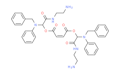 CAS No. 1185241-40-0, N-(2-Aminoethyl)-2-(benzyl(phenyl)amino)acetamide maleate