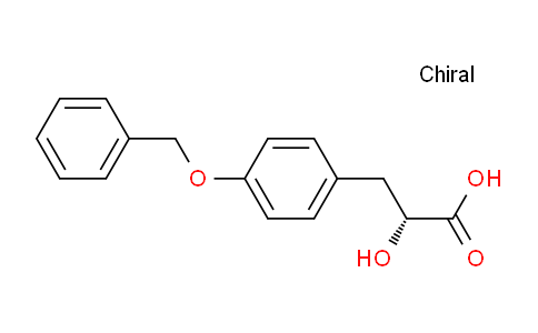 CAS No. 373368-68-4, (R)-3-(4-(Benzyloxy)phenyl)-2-hydroxypropanoic acid