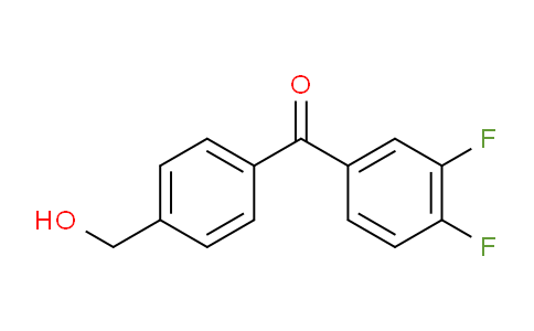 CAS No. 1017598-62-7, (3,4-Difluorophenyl)(4-(hydroxymethyl)phenyl)methanone