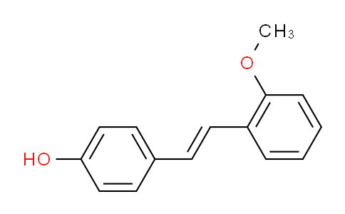 CAS No. 150809-45-3, (E)-4-(2-methoxystyryl)phenol