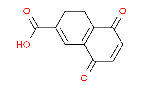 CAS No. 88437-17-6, 5,8-dioxonaphthalene-2-carboxylic acid