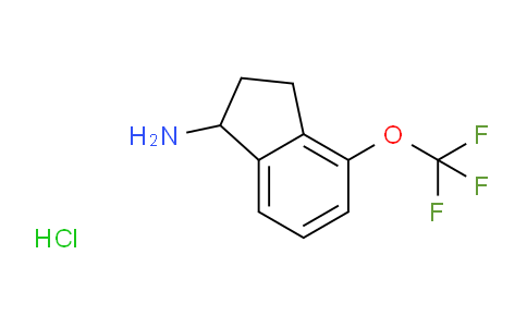 CAS No. 2089378-62-9, 4-(Trifluoromethoxy)-2,3-dihydro-1H-inden-1-amine hydrochloride