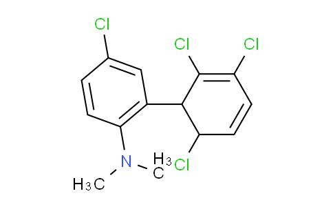 CAS No. 1361724-62-0, [4-Chloro-2-(2,3,6-trichlorocyclohexa-2,4-dienyl)-phenyl]-dimethyl-amine