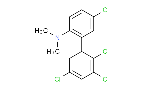 CAS No. 1361653-76-0, [4-Chloro-2-(2,3,5-trichlorocyclohexa-2,4-dienyl)-phenyl]-dimethyl-amine