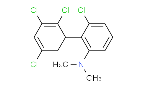 CAS No. 1361689-18-0, [3-Chloro-2-(2,3,5-trichlorocyclohexa-2,4-dienyl)-phenyl]-dimethyl-amine