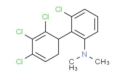 CAS No. 1361579-86-3, [3-Chloro-2-(2,3,4-trichlorocyclohexa-2,4-dienyl)-phenyl]-dimethyl-amine