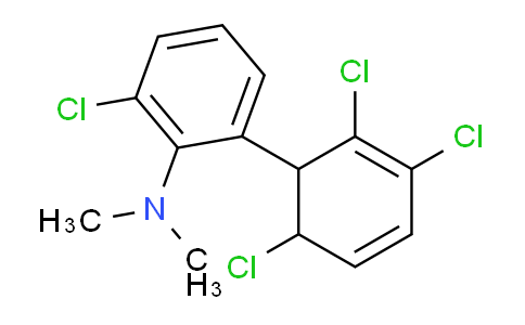 CAS No. 1361529-57-8, [2-Chloro-6-(2,3,6-trichlorocyclohexa-2,4-dienyl)-phenyl]-dimethyl-amine