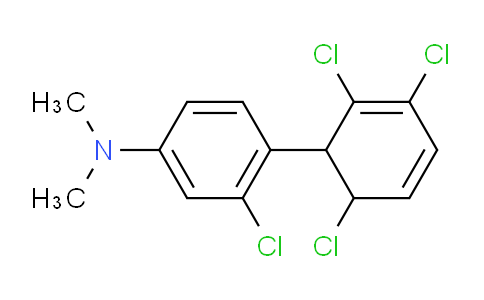 CAS No. 1361668-89-4, [3-Chloro-4-(2,3,6-trichlorocyclohexa-2,4-dienyl)-phenyl]-dimethyl-amine