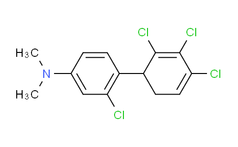 CAS No. 1361597-09-2, [3-Chloro-4-(2,3,4-trichlorocyclohexa-2,4-dienyl)-phenyl]-dimethyl-amine