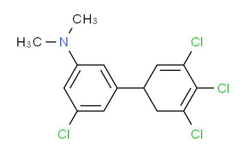 CAS No. 1361660-07-2, [3-Chloro-5-(3,4,5-trichlorocyclohexa-2,4-dienyl)-phenyl]-dimethyl-amine