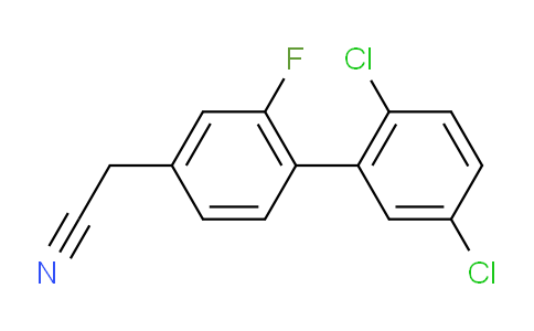 CAS No. 1361750-54-0, (2',5'-Dichloro-2-fluoro-biphenyl-4-yl)-acetonitrile